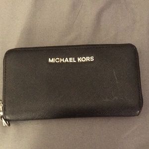 Black Michael Kors clutch